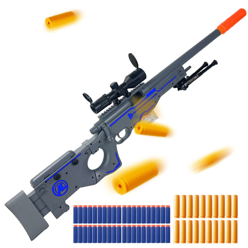 AWM Sniper Rifle Toy Yellow Set